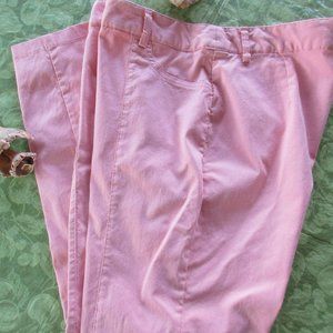 Light Pink Stretchy Slim Leg Pants Jeans Size 12